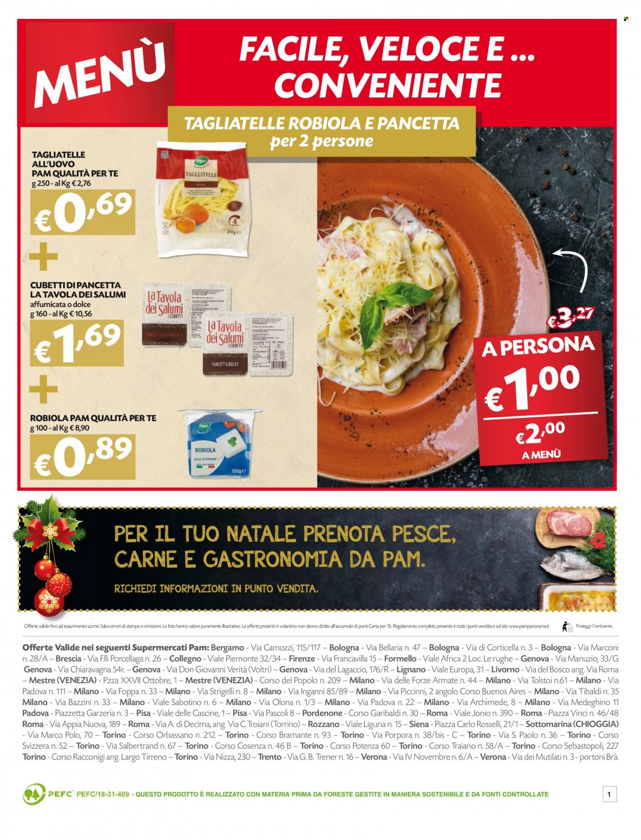 Volantino Pam Panorama - 18/11/2021 - 1/12/2021. Pagina 16