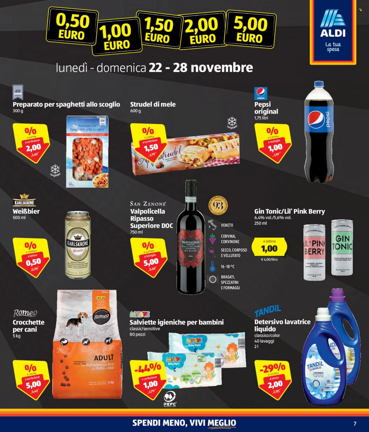 Volantino Aldi - 22/11/2021 - 28/11/2021. Pagina 7