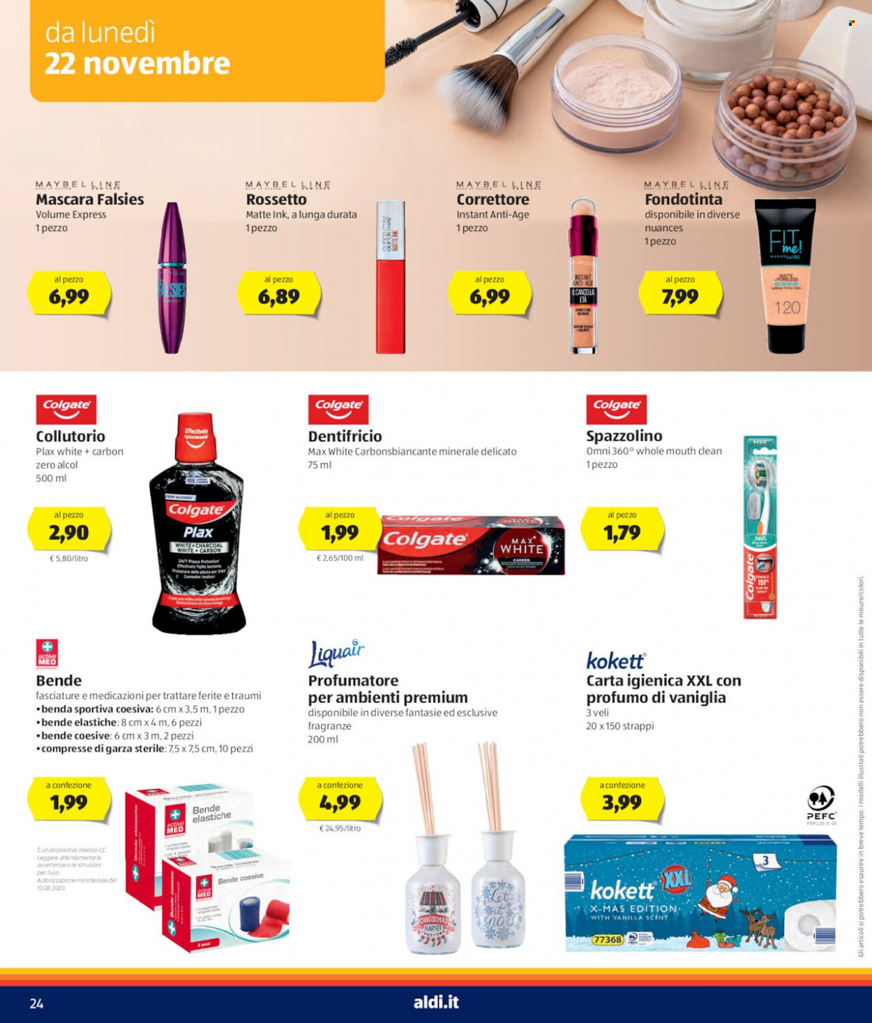 Volantino Aldi - 22/11/2021 - 28/11/2021. Pagina 24