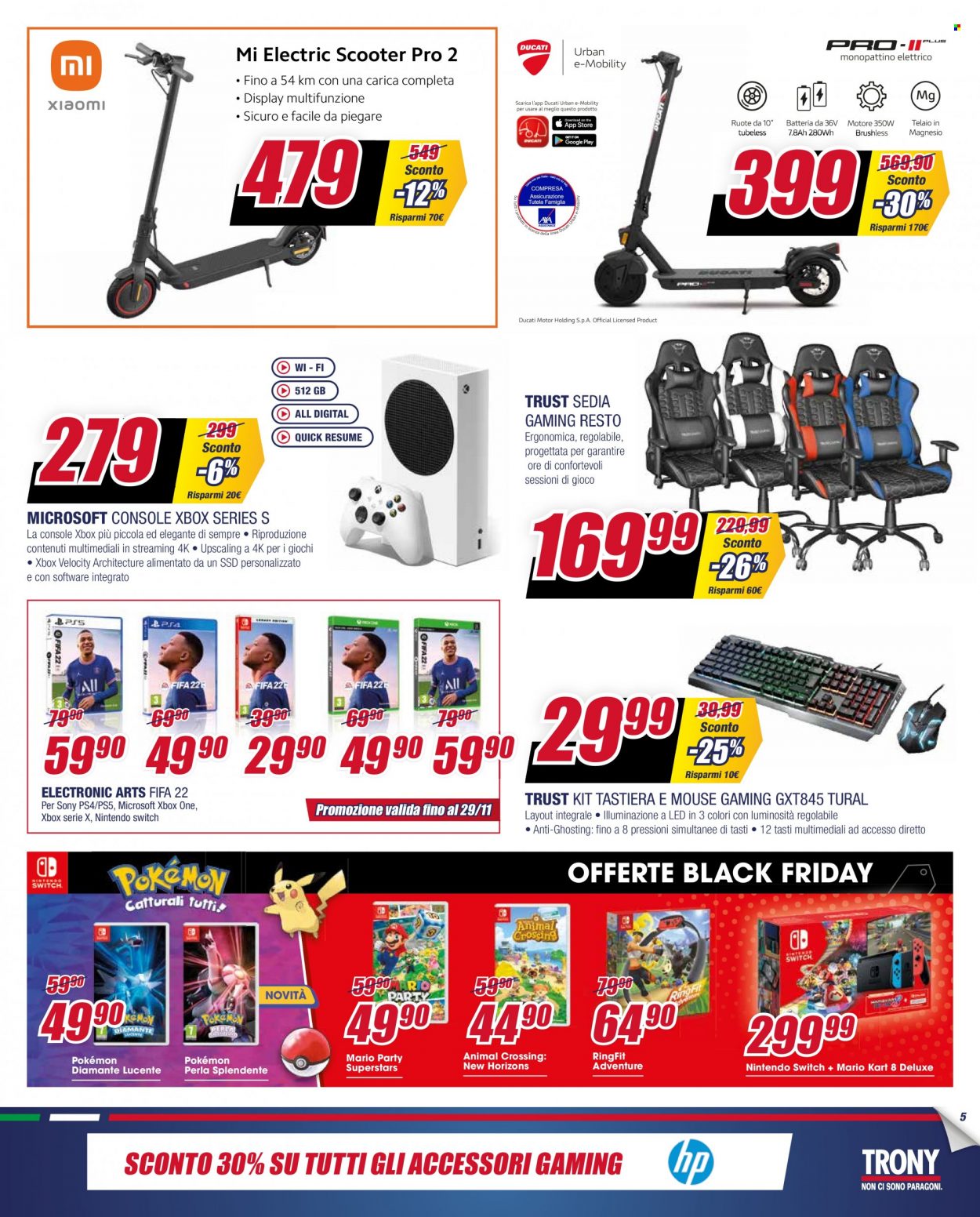 Volantino Trony - 22/11/2021 - 1/12/2021. Pagina 5