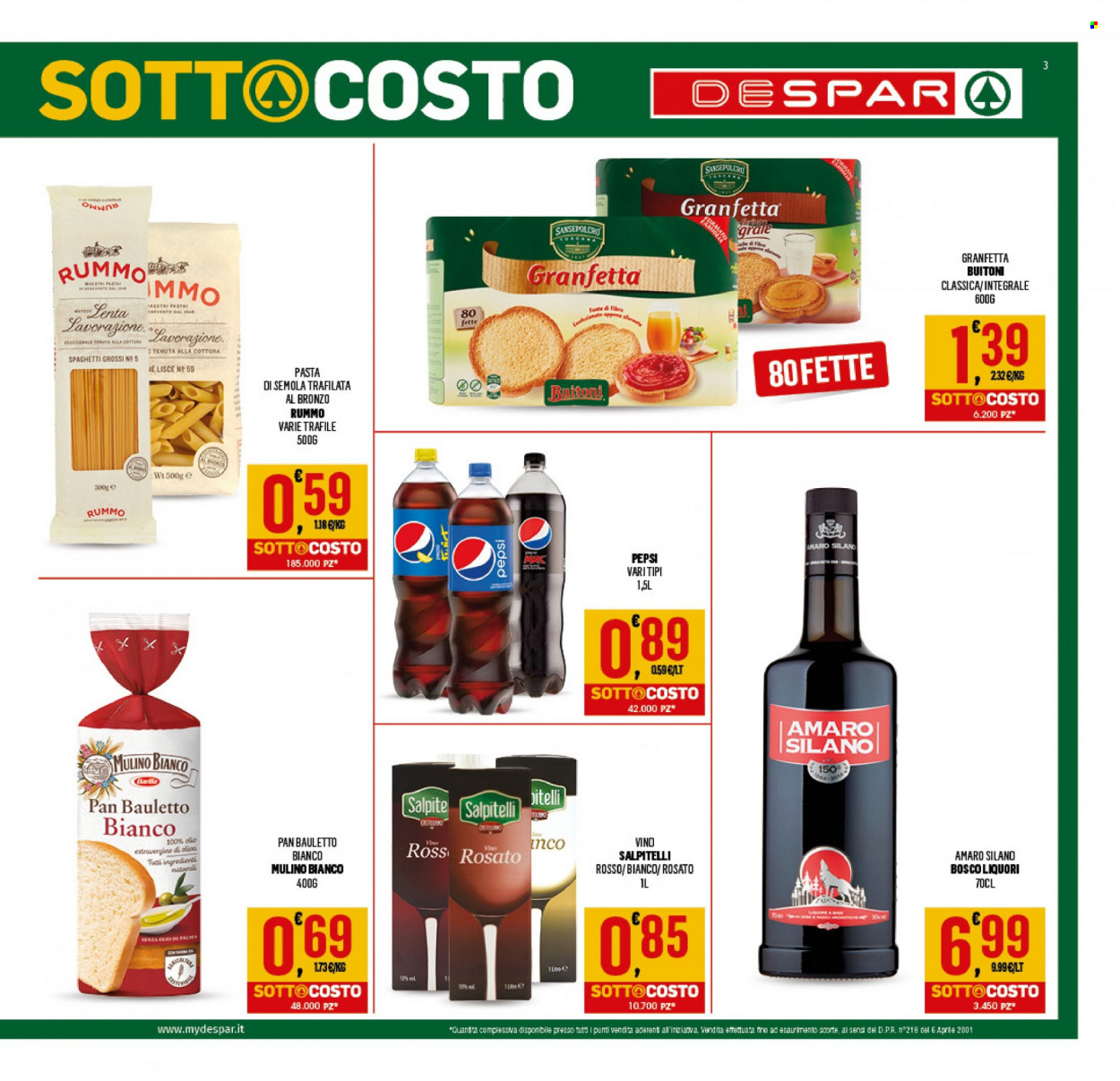 Volantino Despar - 21/11/2021 - 1/12/2021. Pagina 3