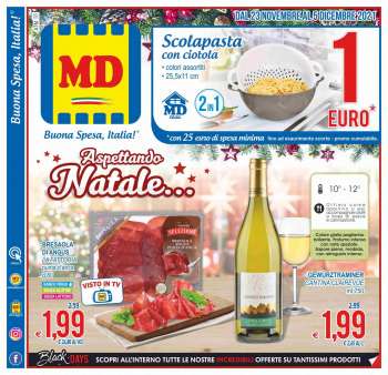 Volantino MD Discount - 23/11/2021 - 5/12/2021.