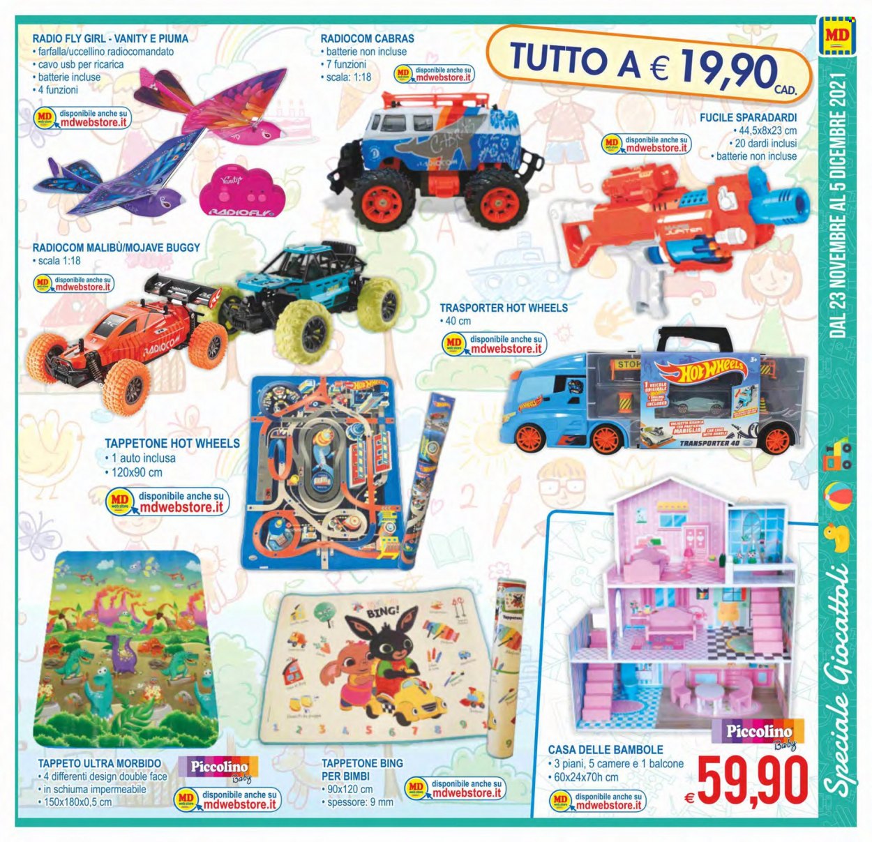 Volantino MD Discount - 23/11/2021 - 5/12/2021. Pagina 21