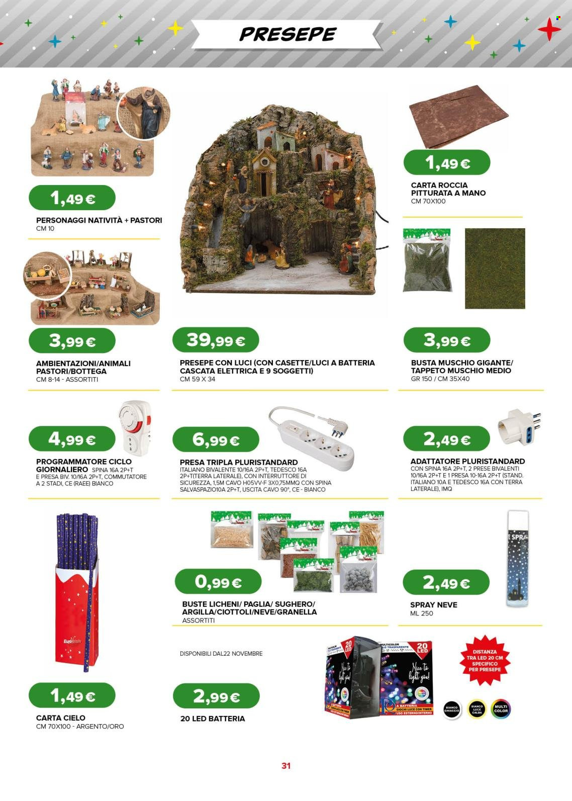 Volantino Oasi - 24/11/2021 - 31/12/2021. Pagina 31