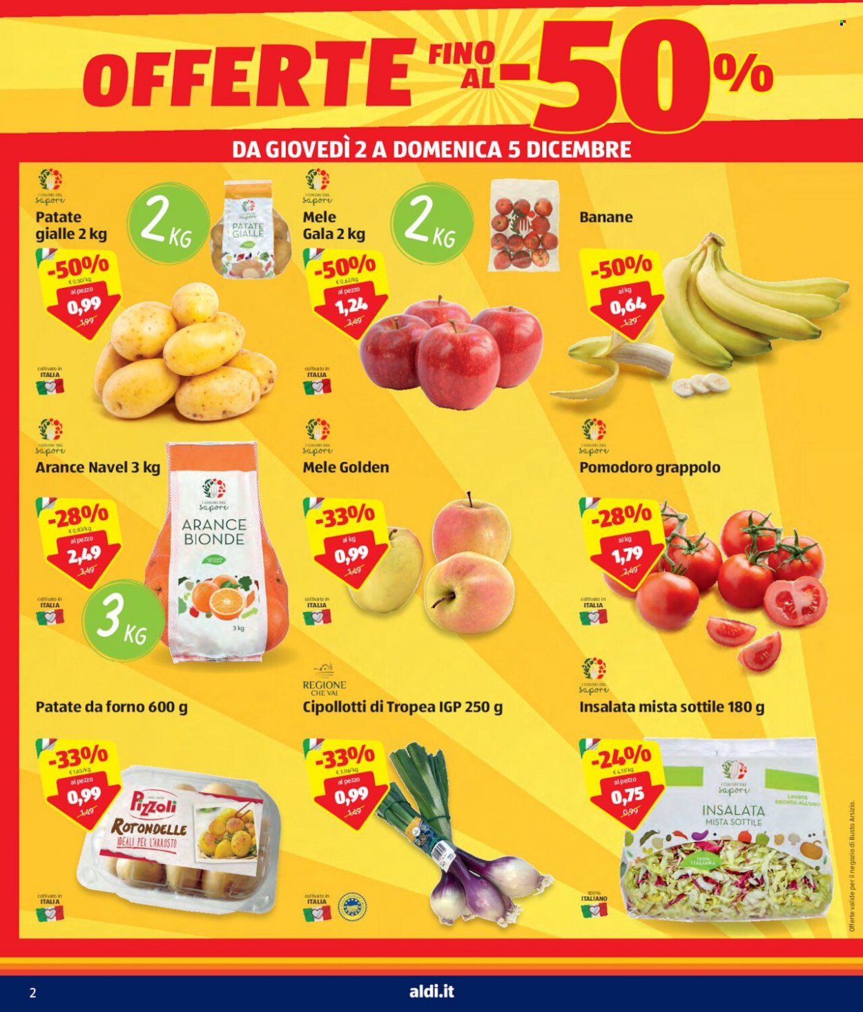 Volantino Aldi - 2/12/2021 - 11/12/2021. Pagina 2