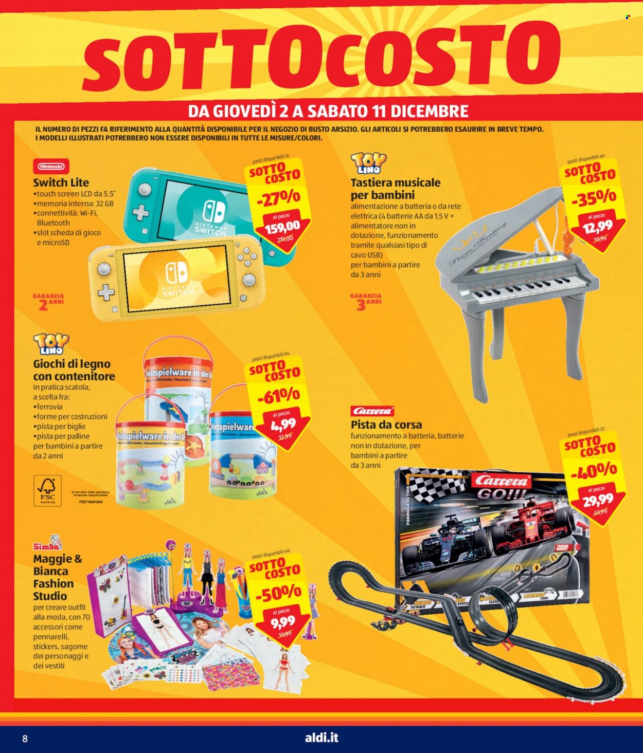 Volantino Aldi - 2/12/2021 - 11/12/2021. Pagina 8