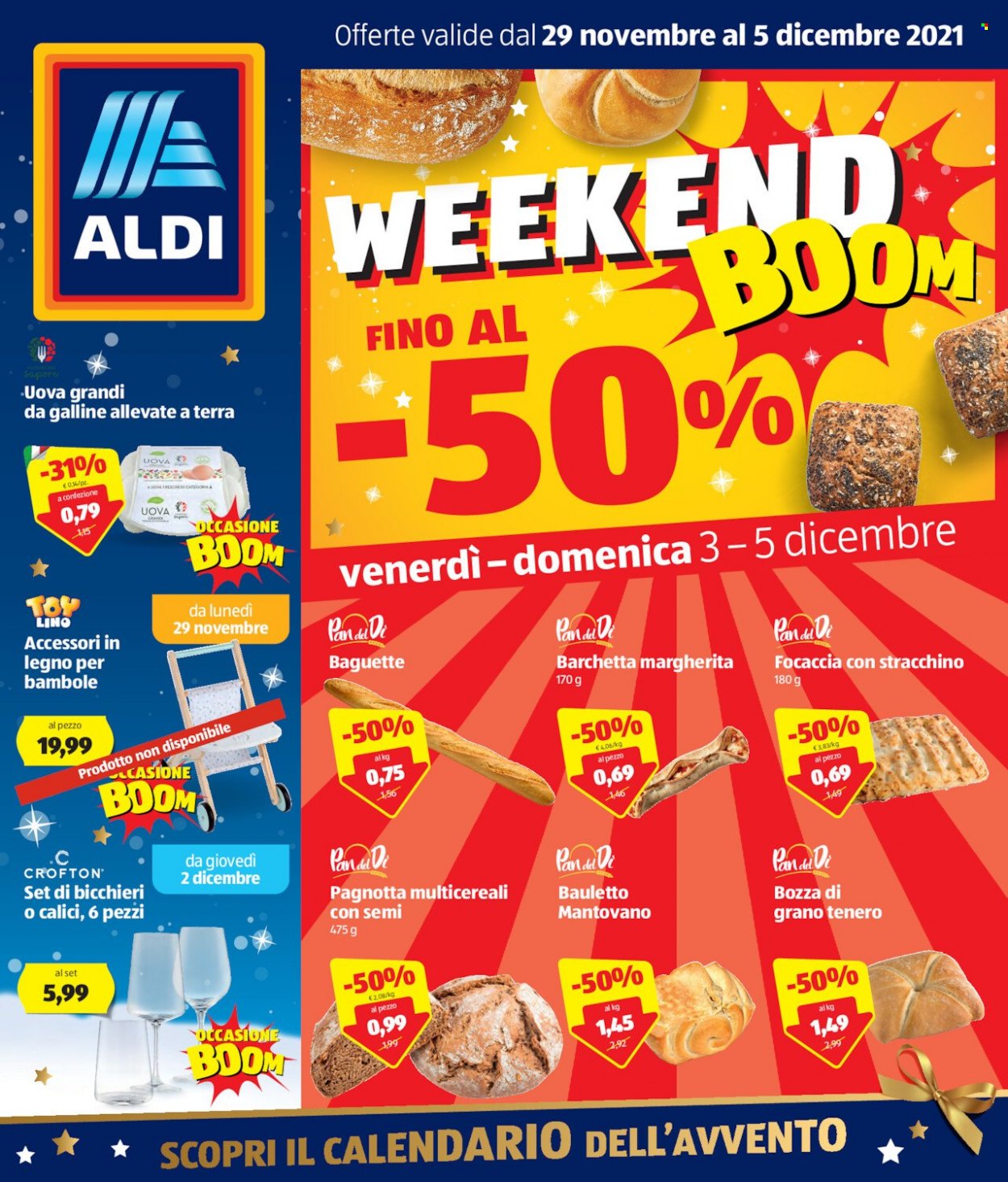 Volantino Aldi - 29/11/2021 - 5/12/2021. Pagina 1