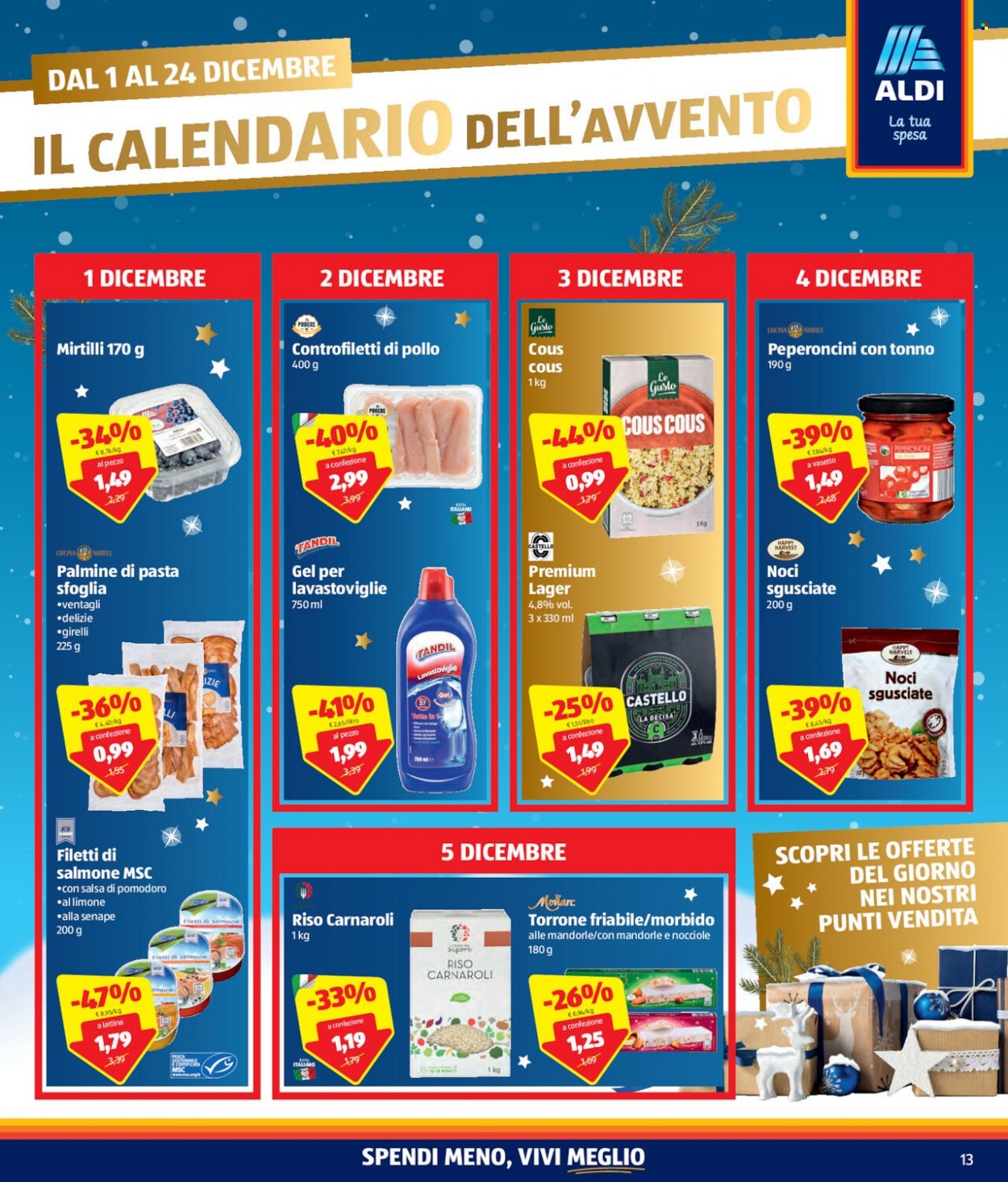 Volantino Aldi - 29/11/2021 - 5/12/2021. Pagina 13