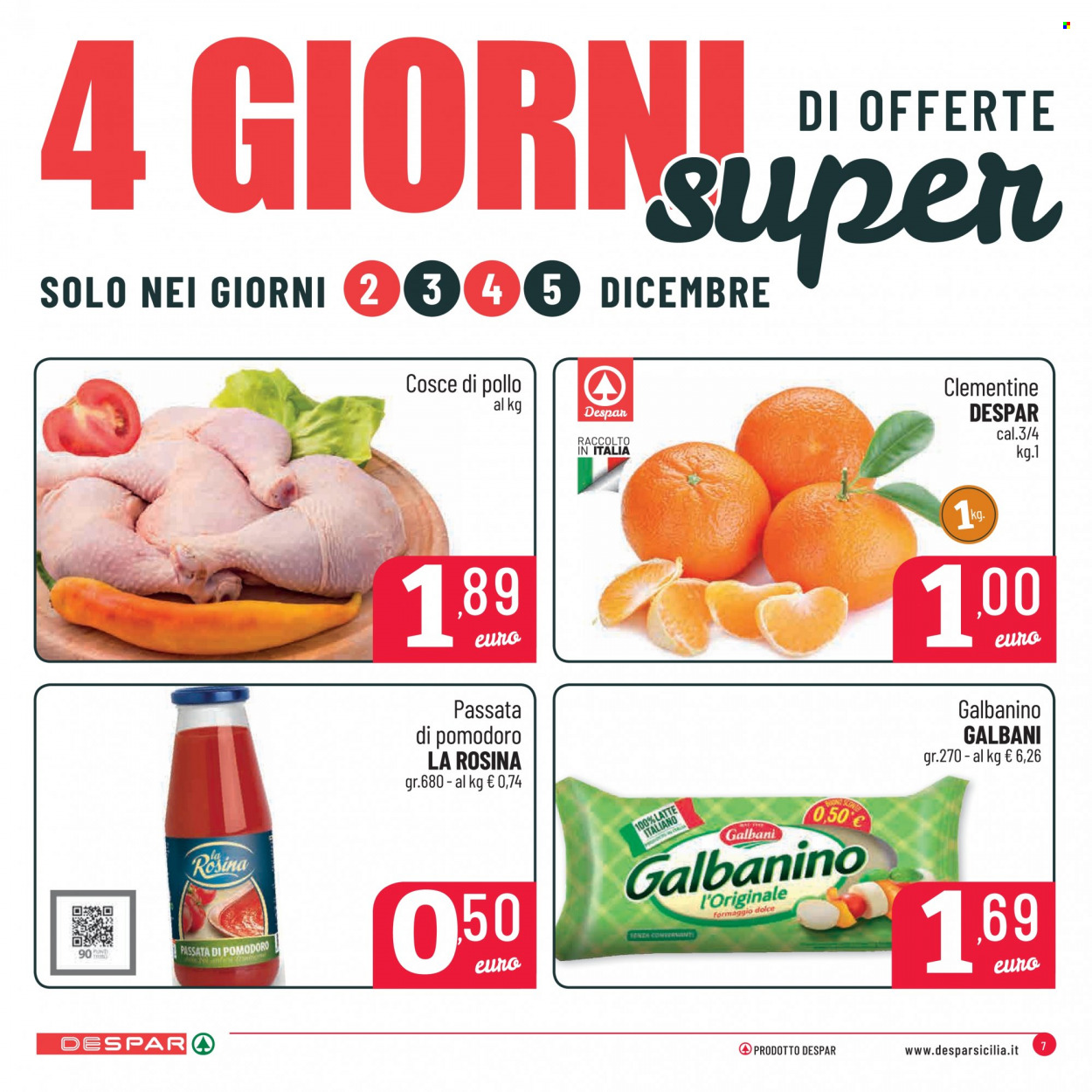 Volantino Despar - 25/11/2021 - 5/12/2021. Pagina 7