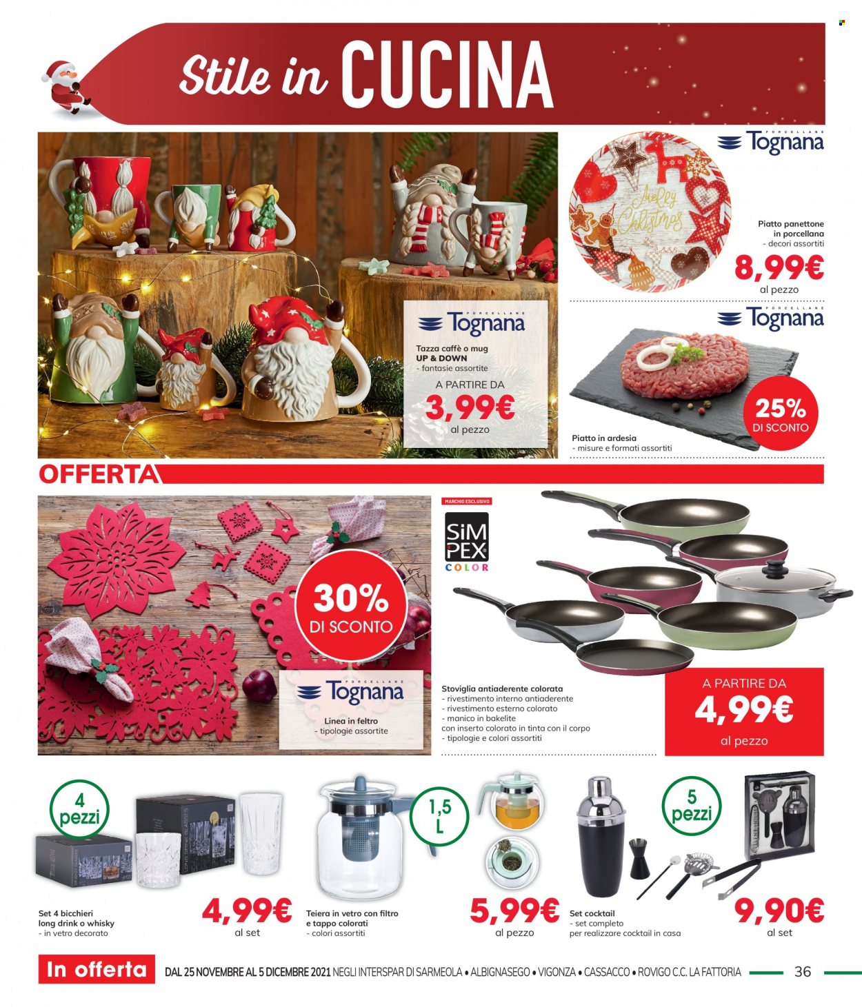 Volantino Interspar - 25/11/2021 - 5/12/2021. Pagina 36