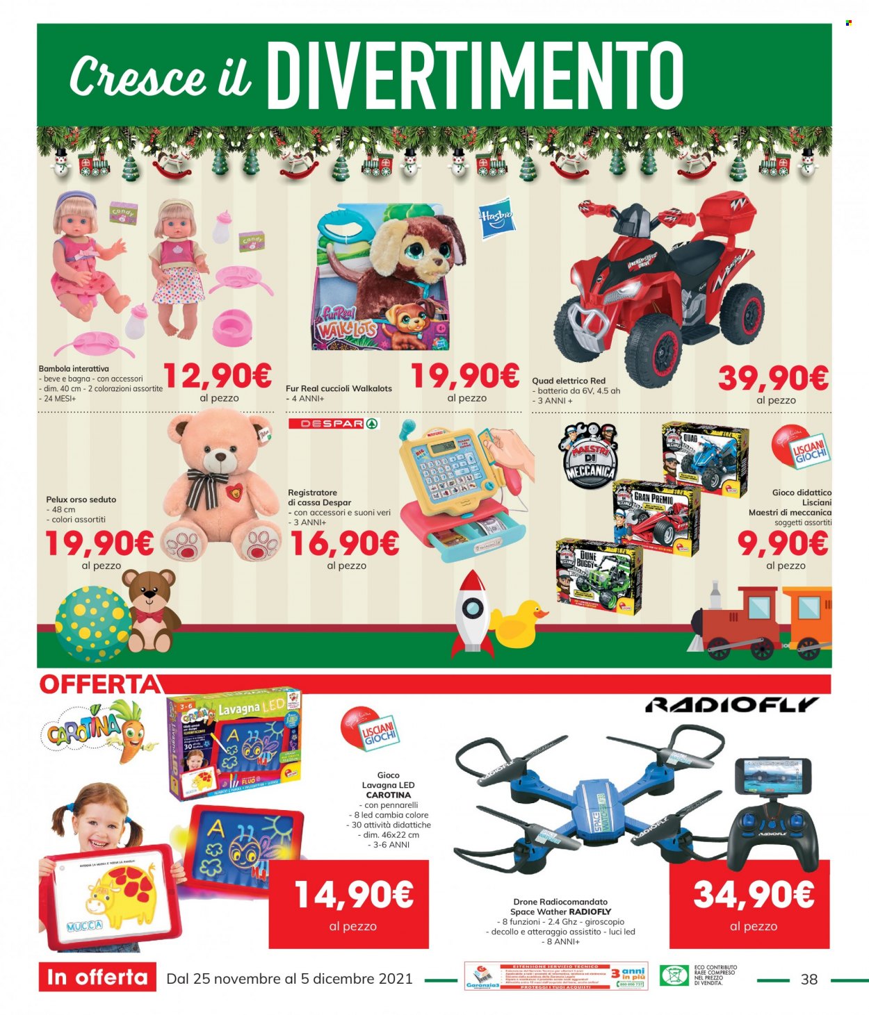 Volantino Interspar - 25/11/2021 - 5/12/2021. Pagina 38