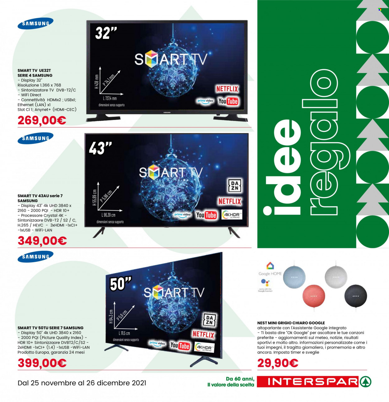 Volantino Interspar - 25/11/2021 - 26/12/2021. Pagina 29