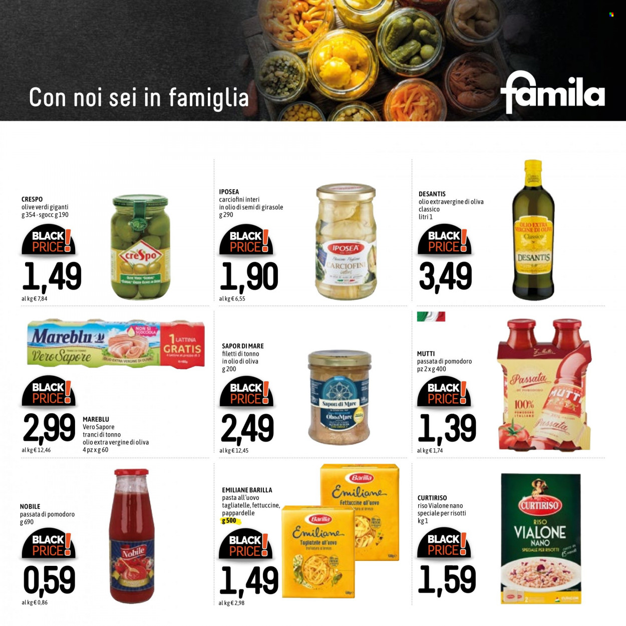 Volantino Famila - 25/11/2021 - 1/12/2021. Pagina 9