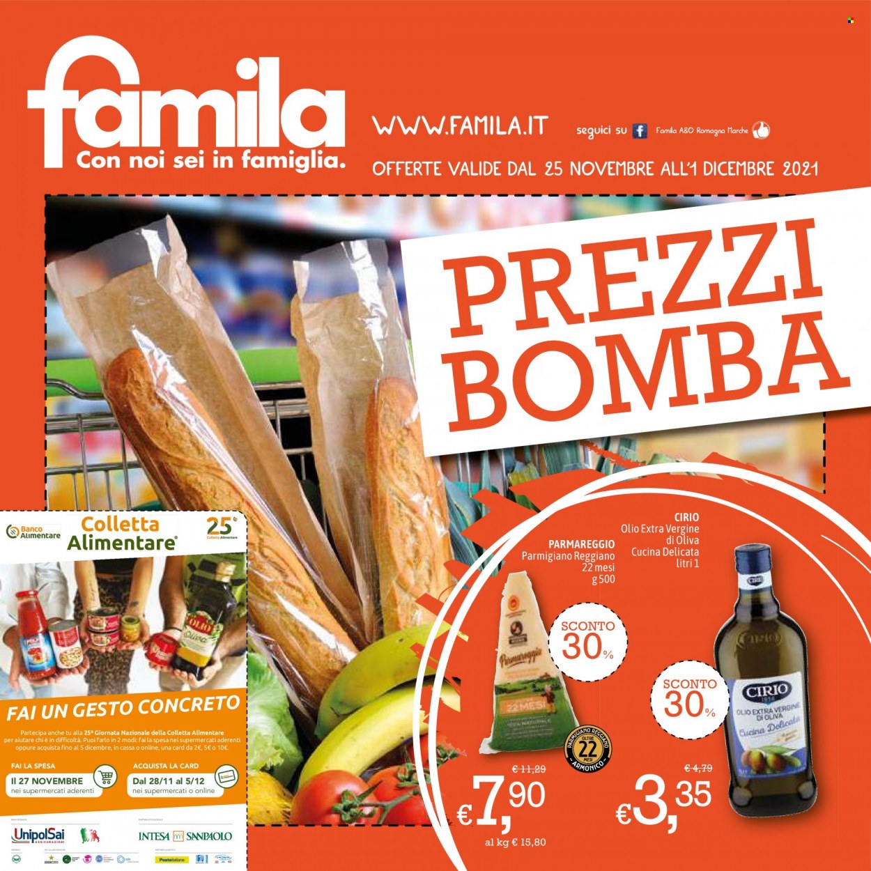 Volantino Famila - 25/11/2021 - 1/12/2021. Pagina 1