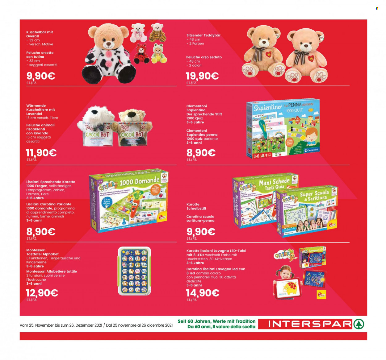 Leták Interspar - 25.11.2021 - 26.12.2021. Strana 3