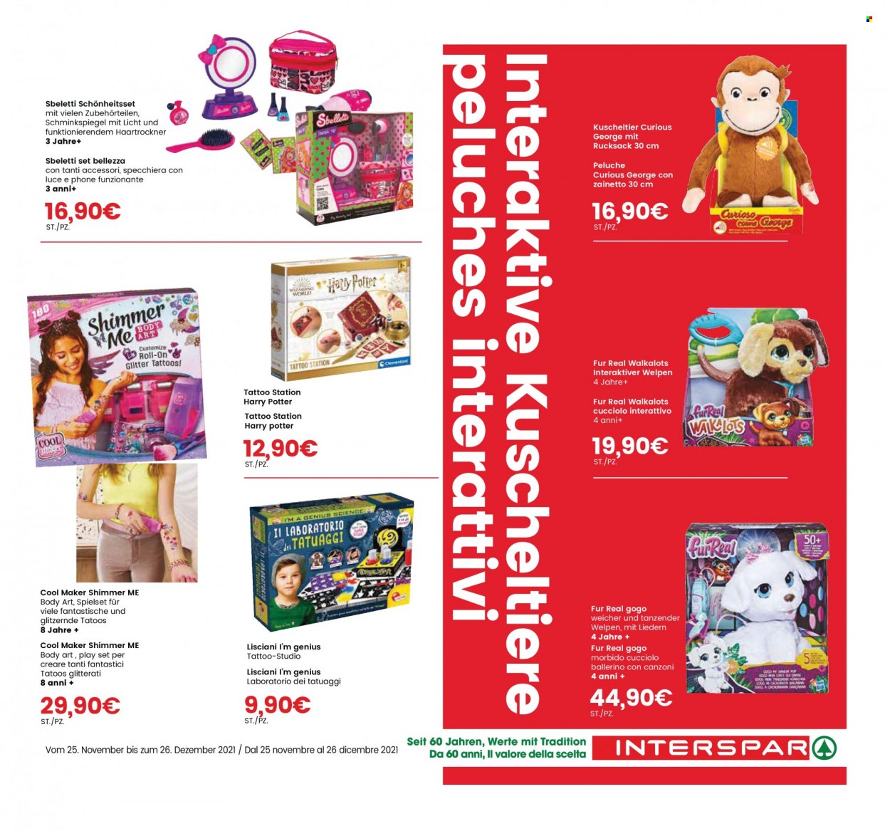 Leták Interspar - 25.11.2021 - 26.12.2021. Strana 7