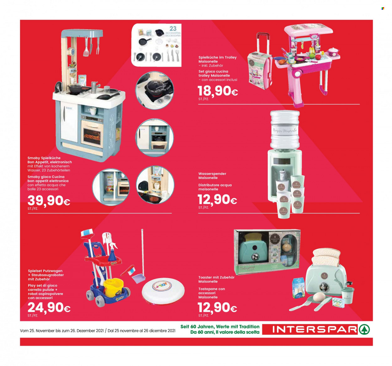 Leták Interspar - 25.11.2021 - 26.12.2021. Strana 21