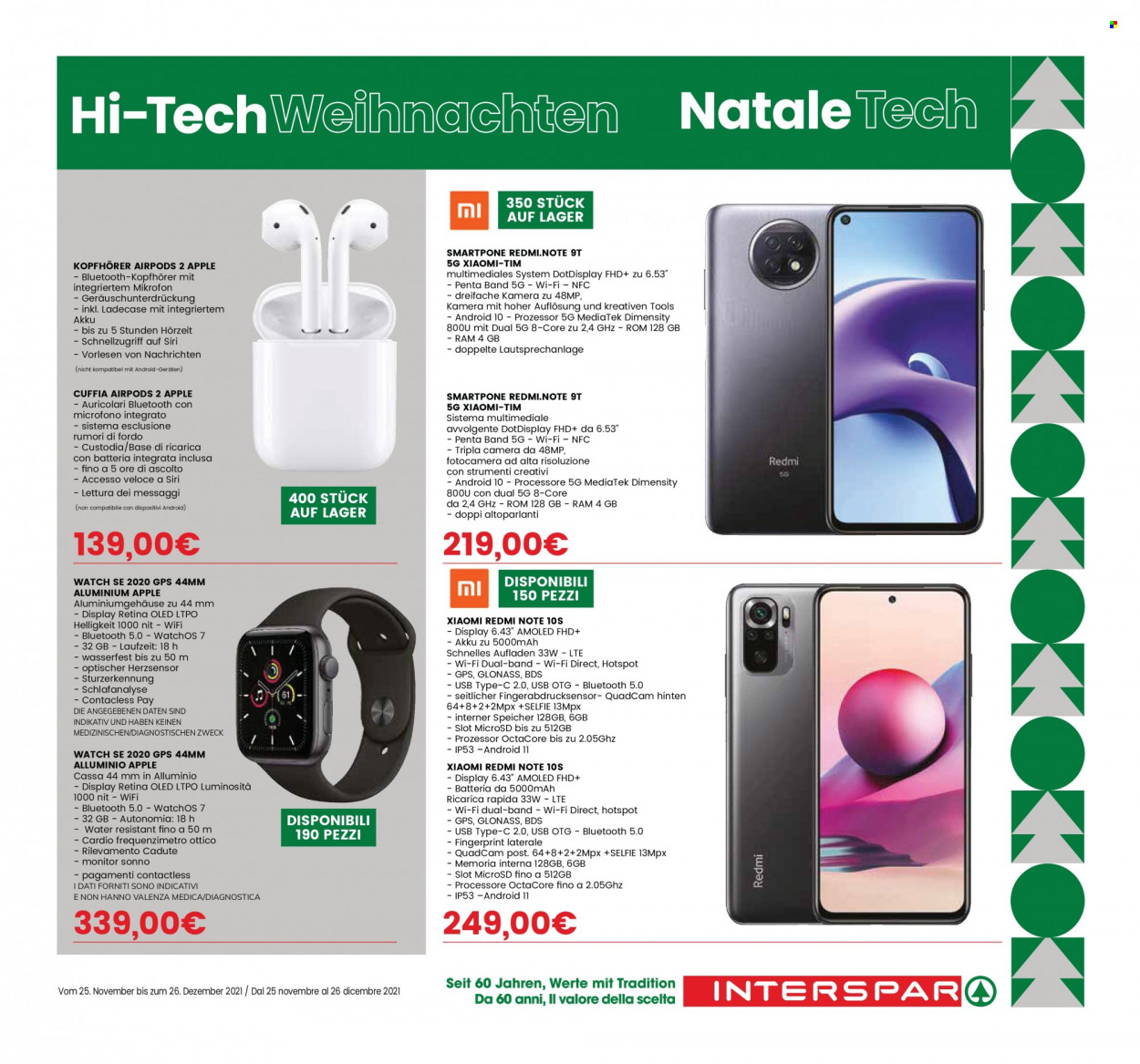 Leták Interspar - 25.11.2021 - 26.12.2021. Strana 23