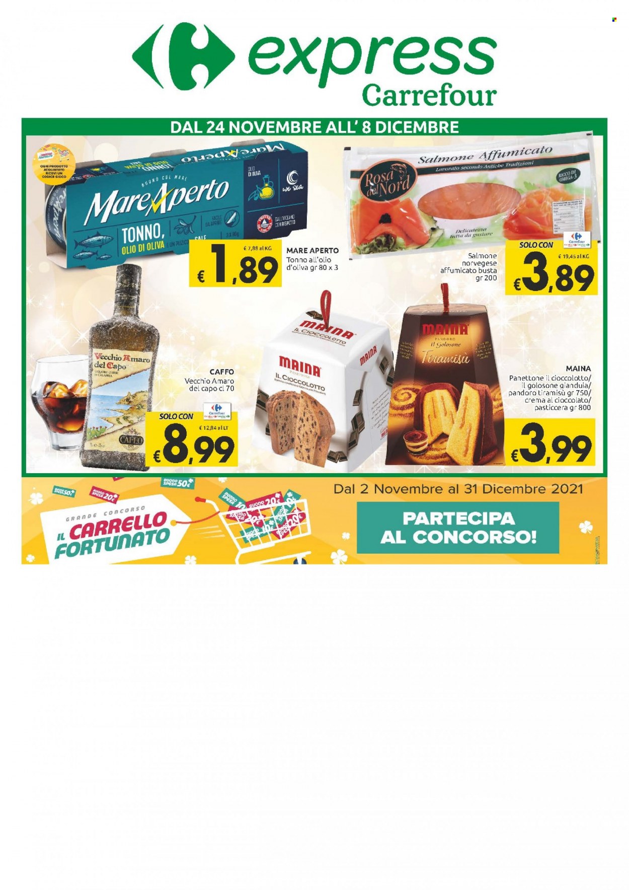 Leták Carrefour - 24.11.2021 - 8.12.2021. Strana 1