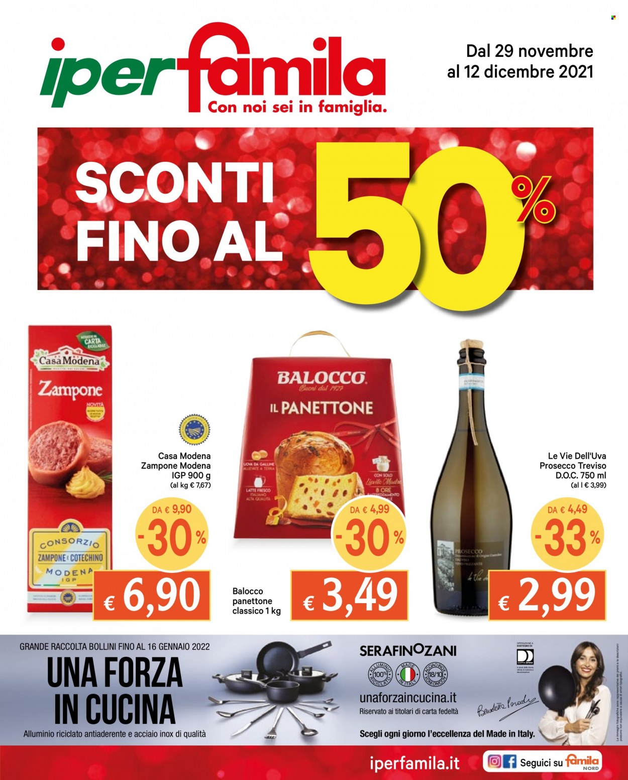 Volantino Famila - 29/11/2021 - 12/12/2021. Pagina 1