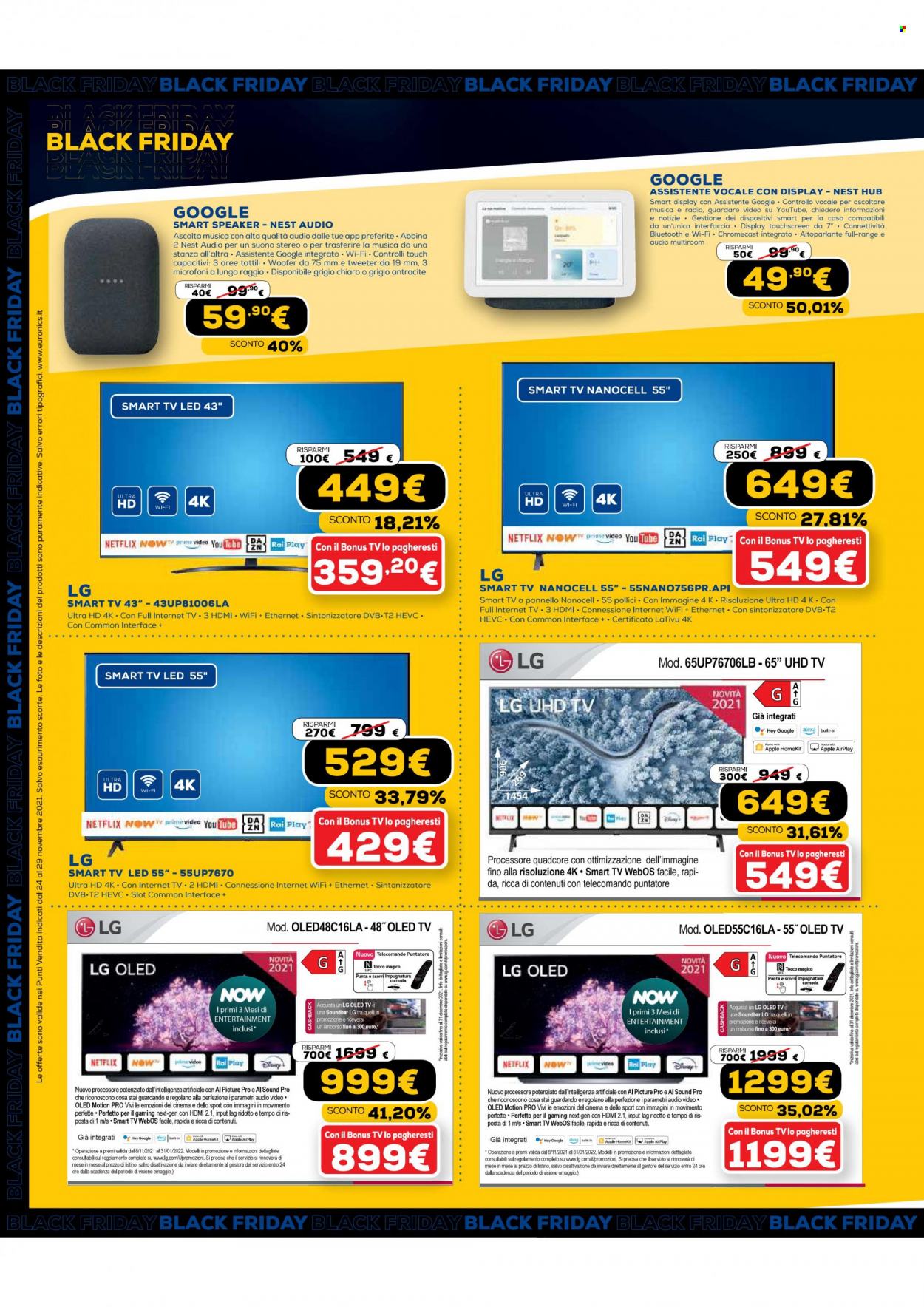 Volantino Euronics - 23/11/2021 - 29/11/2021. Pagina 2
