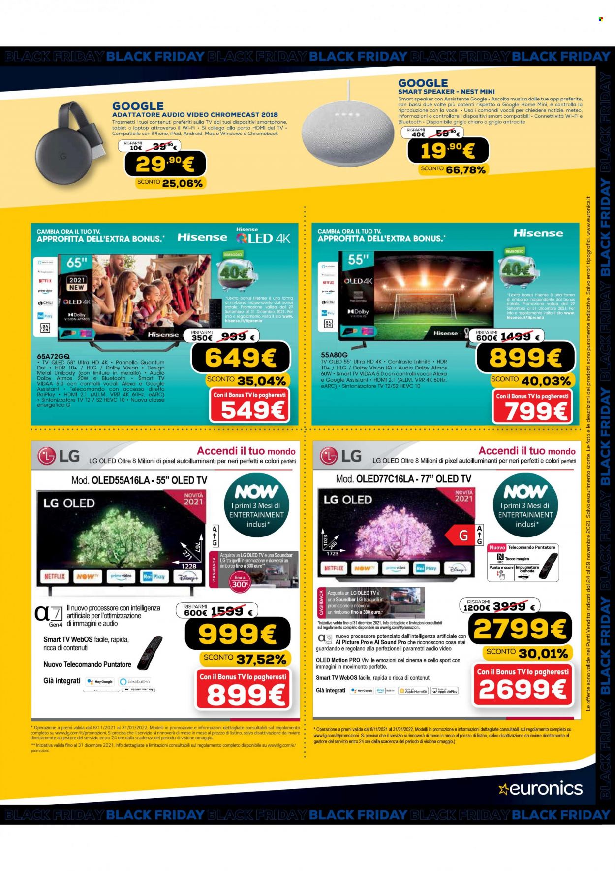 Volantino Euronics - 23/11/2021 - 29/11/2021. Pagina 3