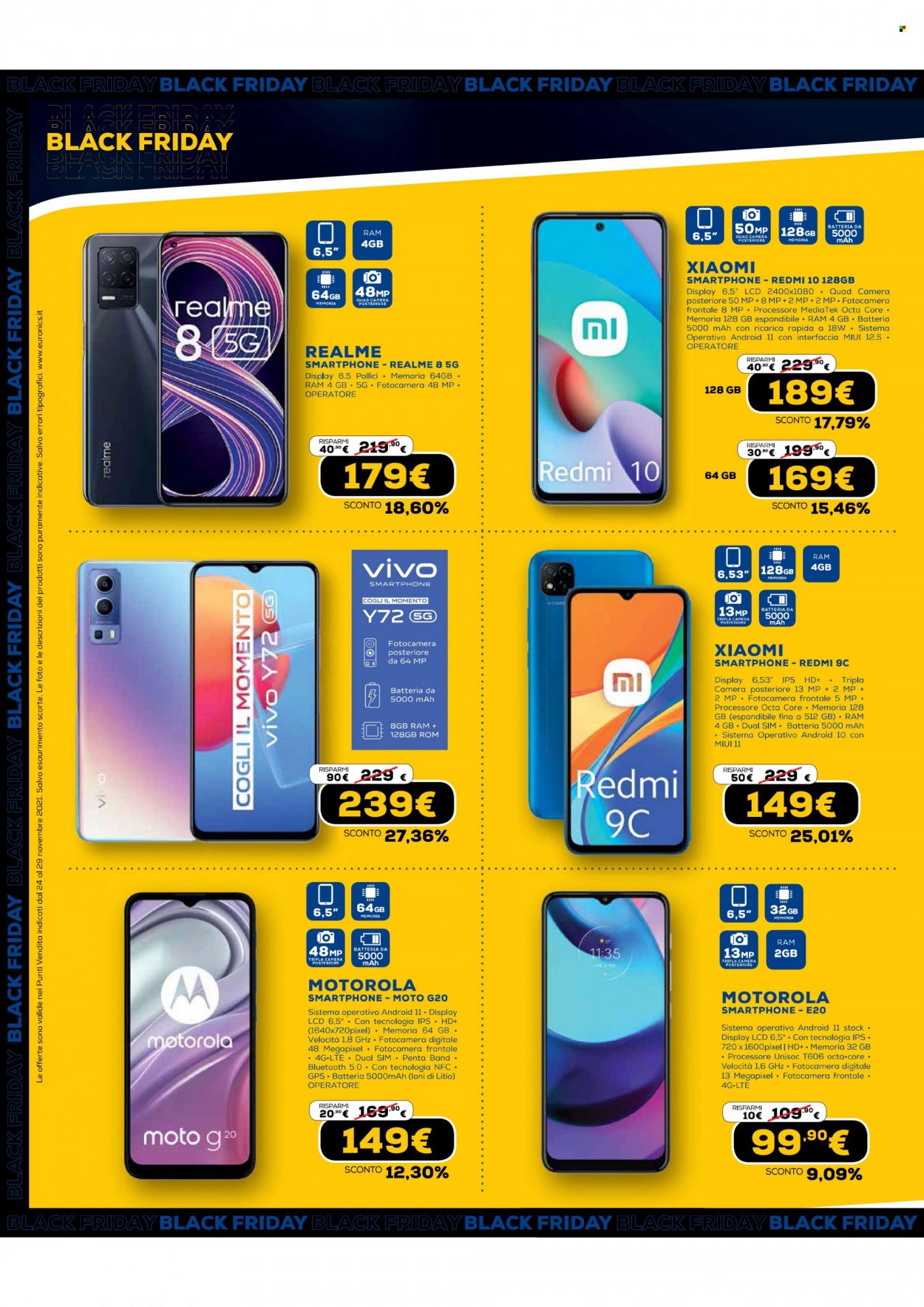 Volantino Euronics - 23/11/2021 - 29/11/2021. Pagina 17