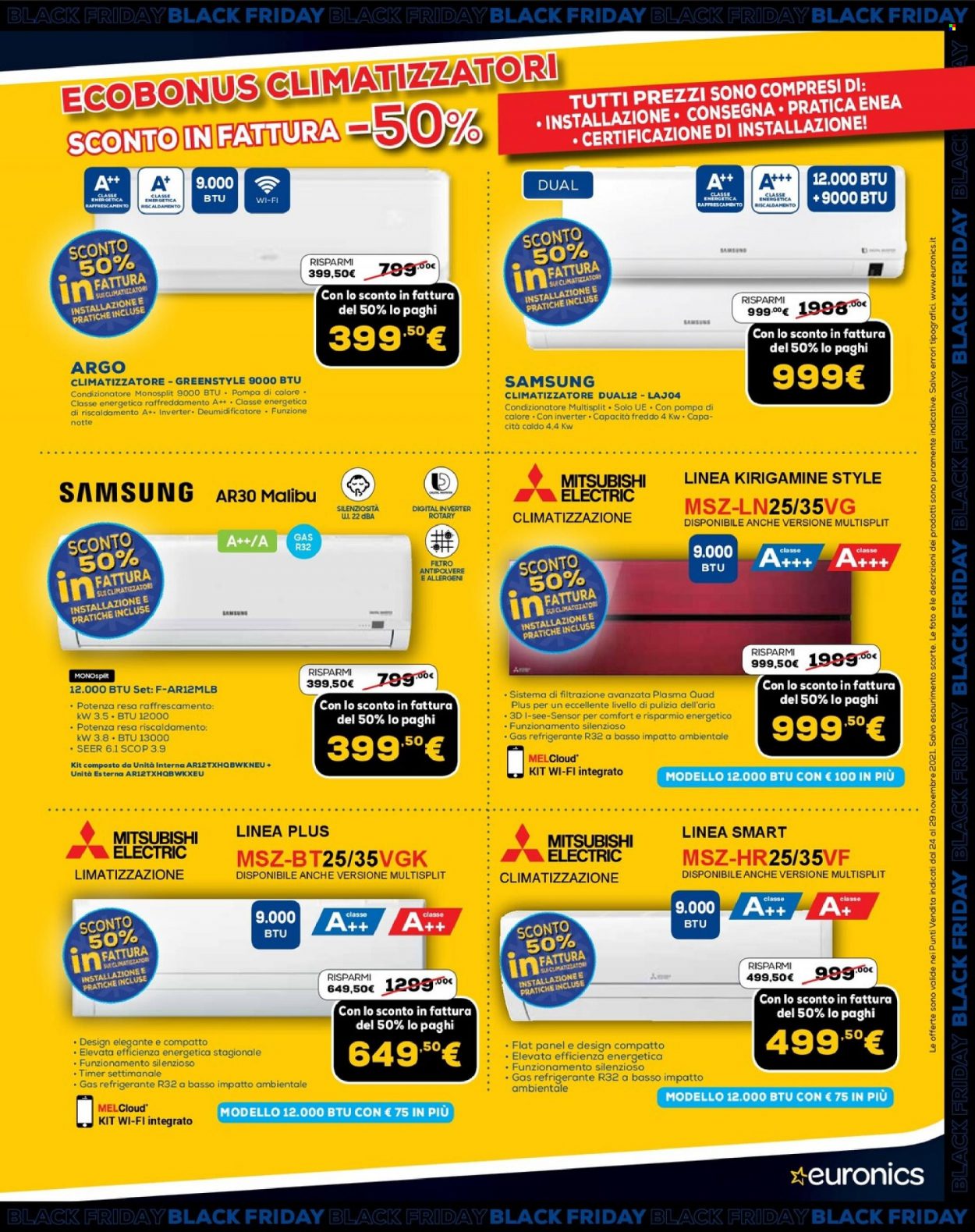 Volantino Euronics - 23/11/2021 - 29/11/2021. Pagina 24