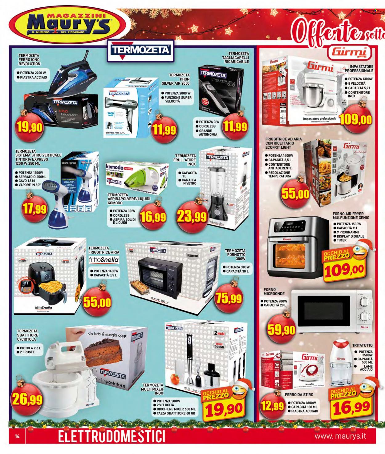 Volantino Maury's - 27/11/2021 - 18/12/2021. Pagina 14