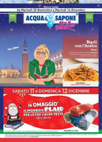 Volantino Acqua & Sapone - 30/11/2021 - 14/12/2021.