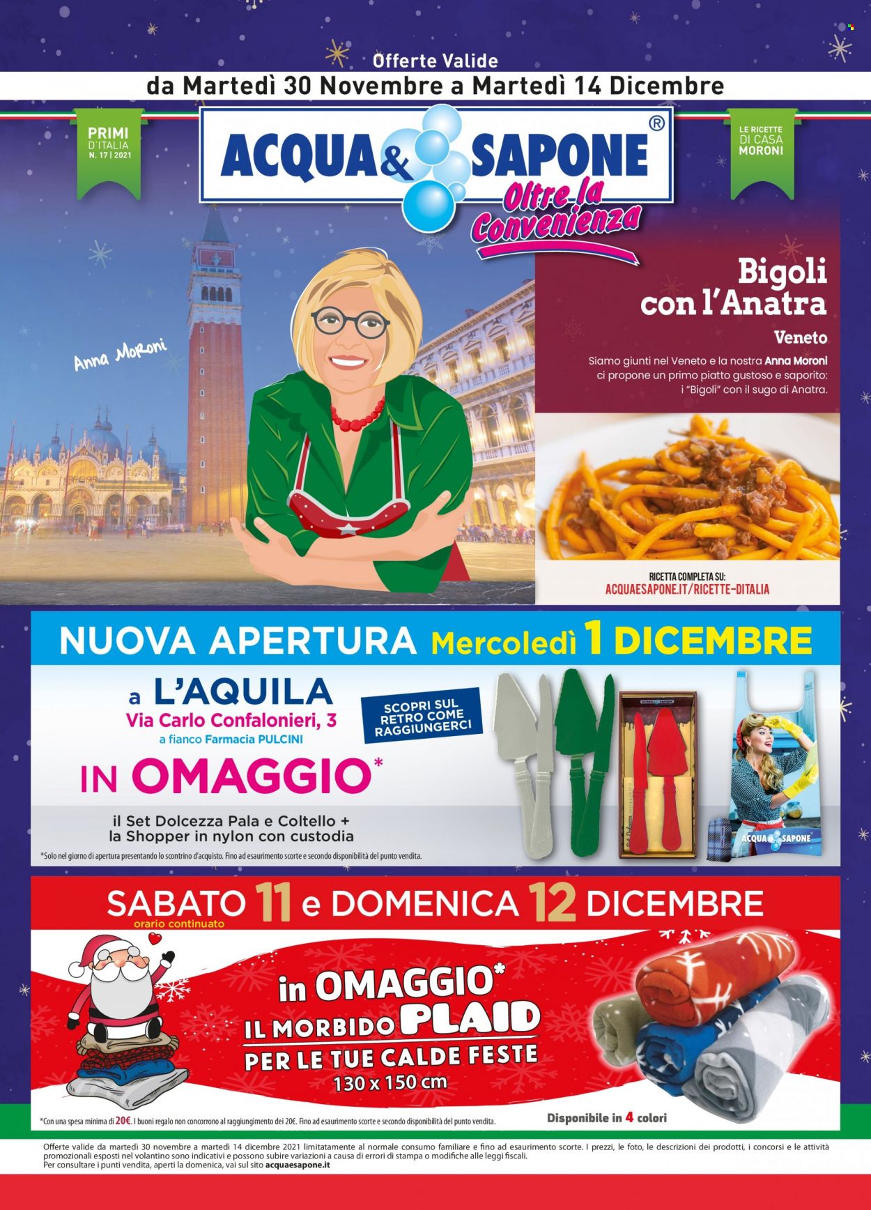 Volantino Acqua & Sapone - 30/11/2021 - 14/12/2021. Pagina 1
