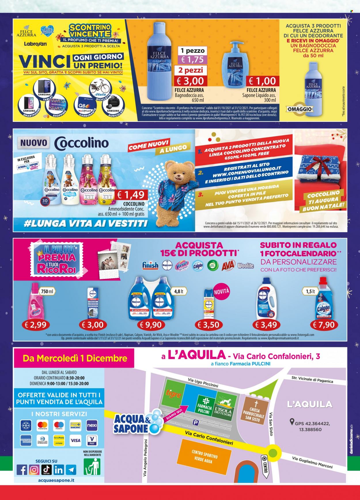 Volantino Acqua & Sapone - 30/11/2021 - 14/12/2021. Pagina 16