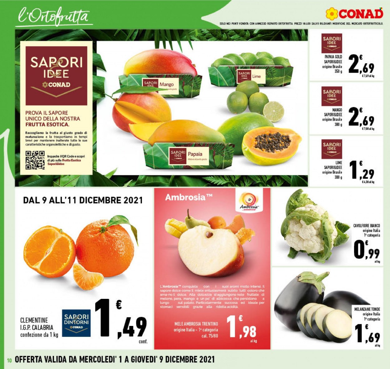 Volantino Conad - 1/12/2021 - 9/12/2021. Pagina 10