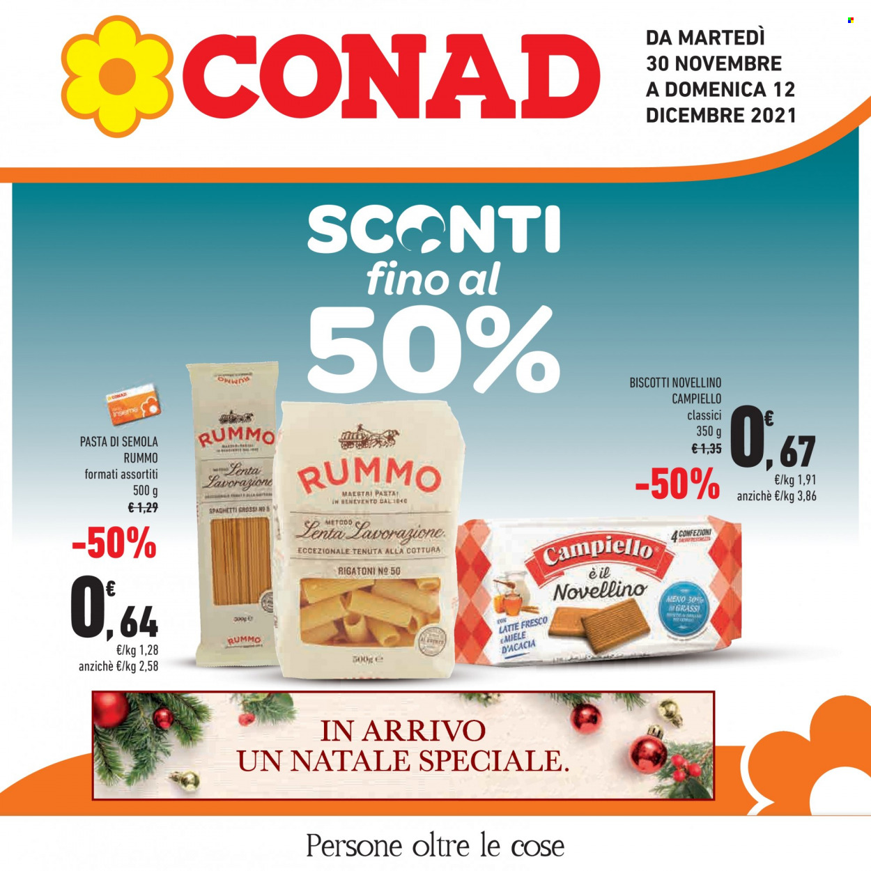 Volantino Conad - 30/11/2021 - 12/12/2021. Pagina 1