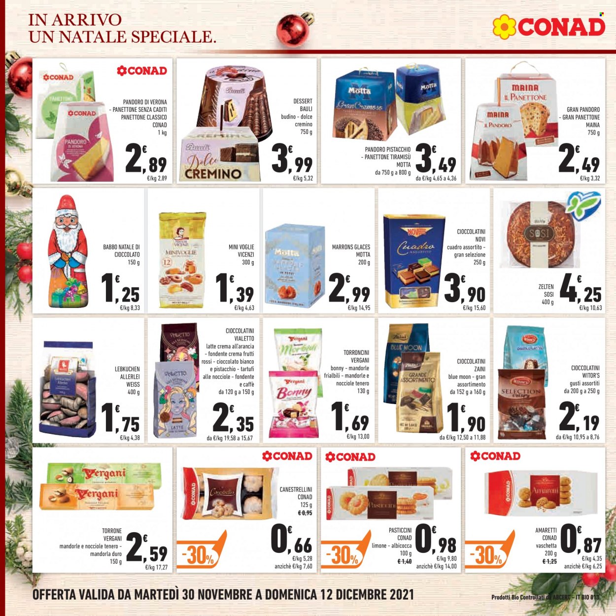 Volantino Conad - 30/11/2021 - 12/12/2021. Pagina 22