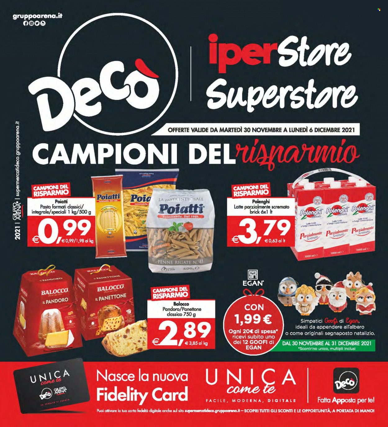 Volantino Deco - 30/11/2021 - 6/12/2021. Pagina 1