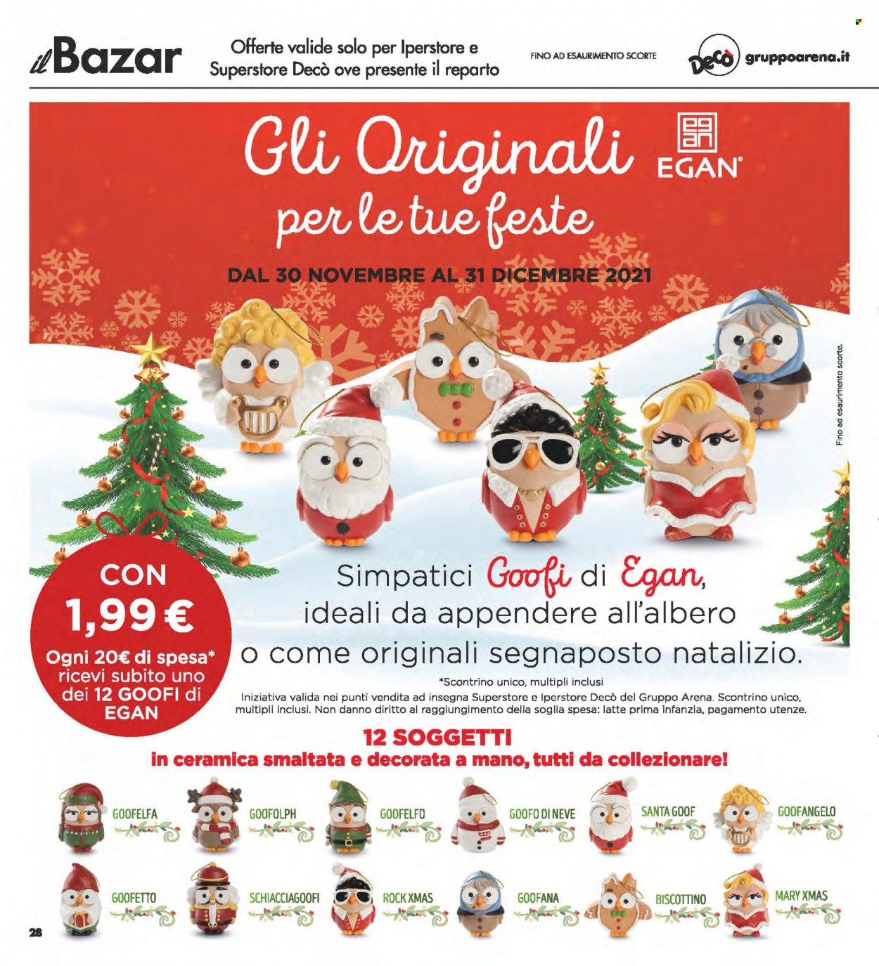Volantino Deco - 30/11/2021 - 6/12/2021. Pagina 28