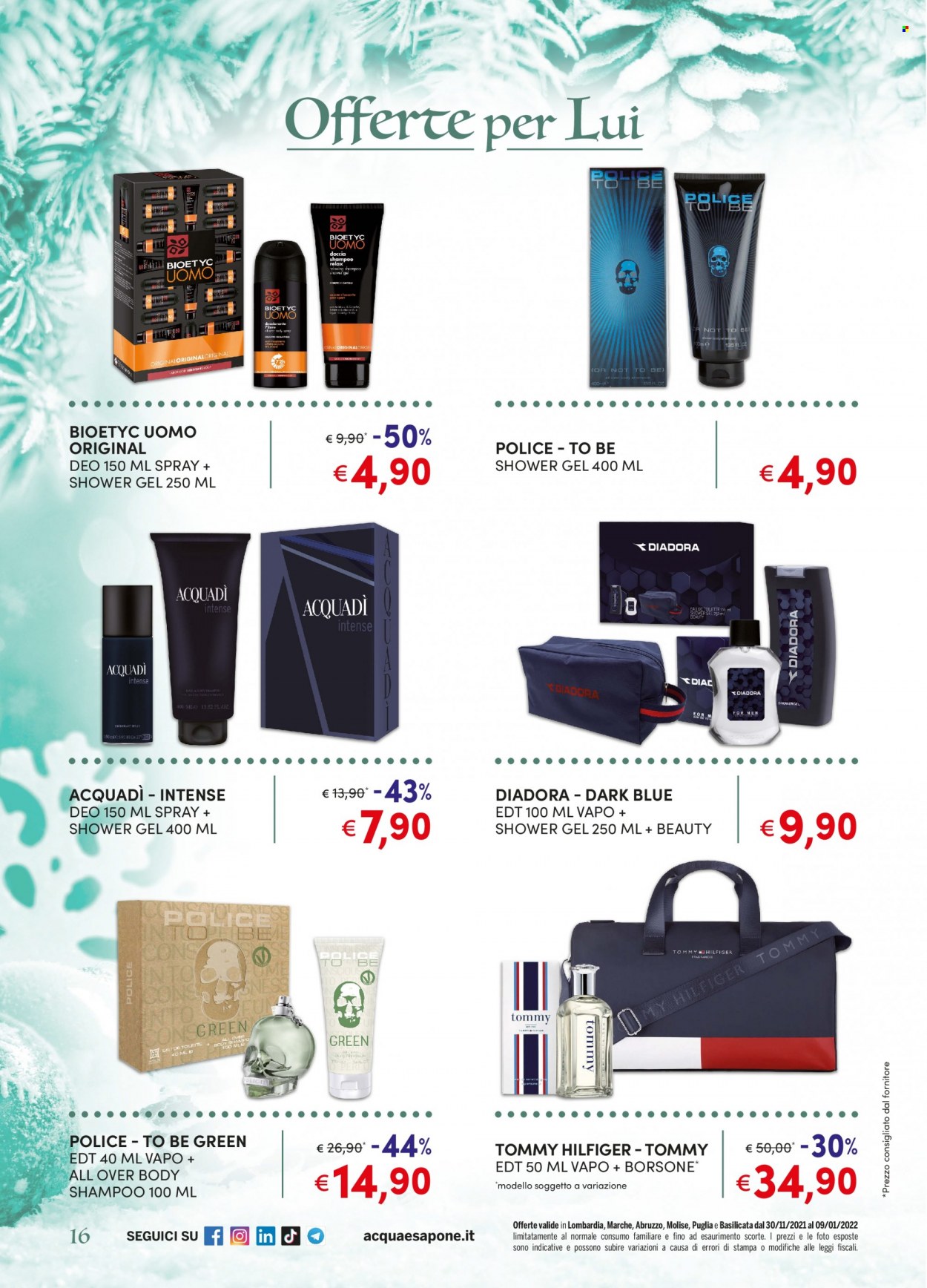 Volantino Acqua & Sapone - 30/11/2021 - 9/1/2022. Pagina 16