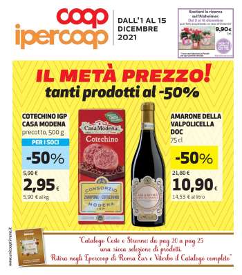 Volantino Coop - 1/12/2021 - 15/12/2021.