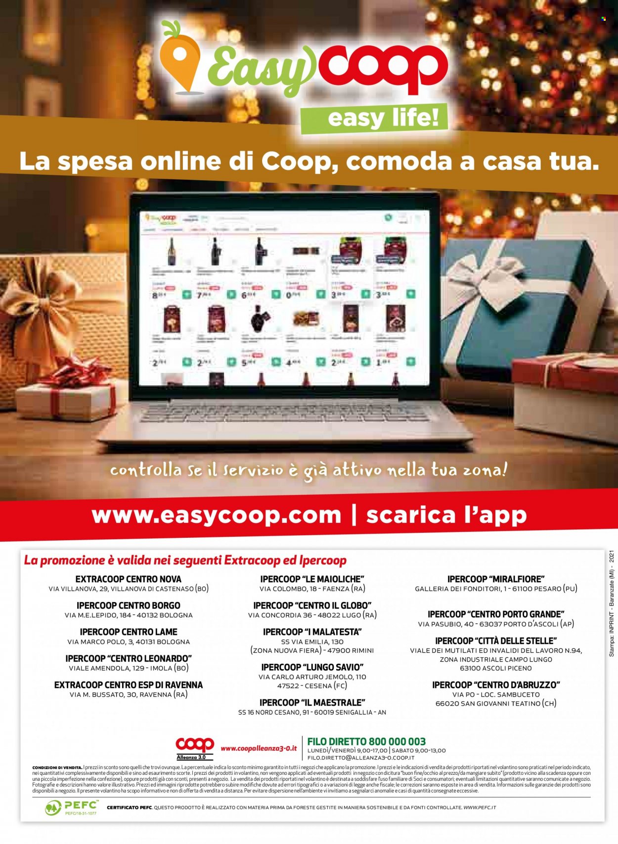 Leták Coop - 1.12.2021 - 31.12.2021. Strana 36