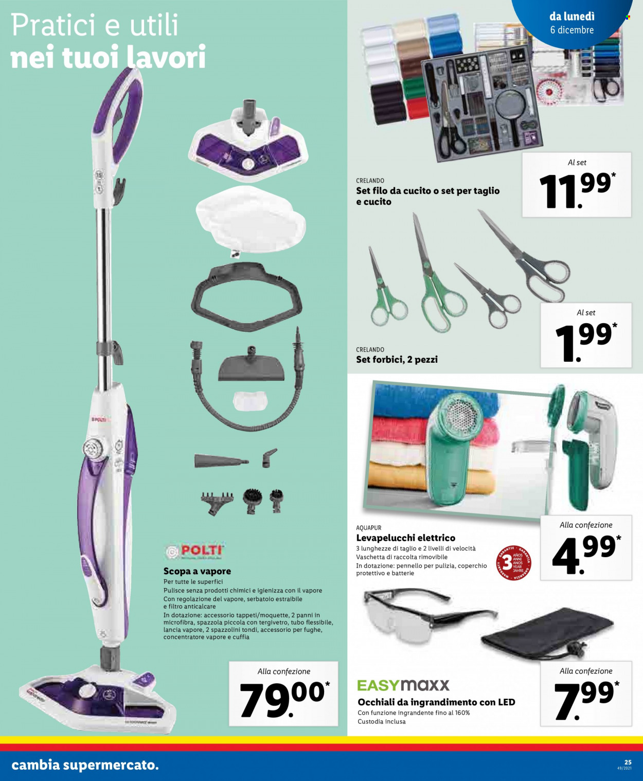 Volantino Lidl - 6/12/2021 - 12/12/2021. Pagina 25