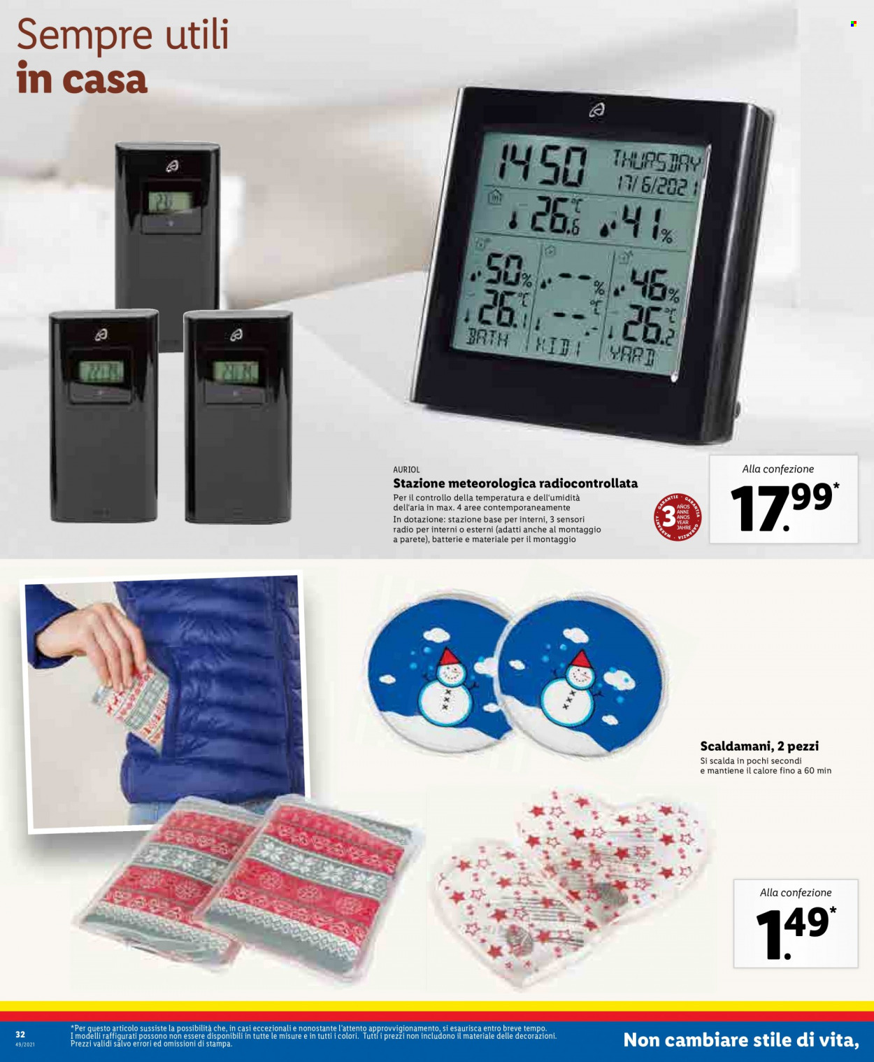 Volantino Lidl - 6/12/2021 - 12/12/2021. Pagina 32