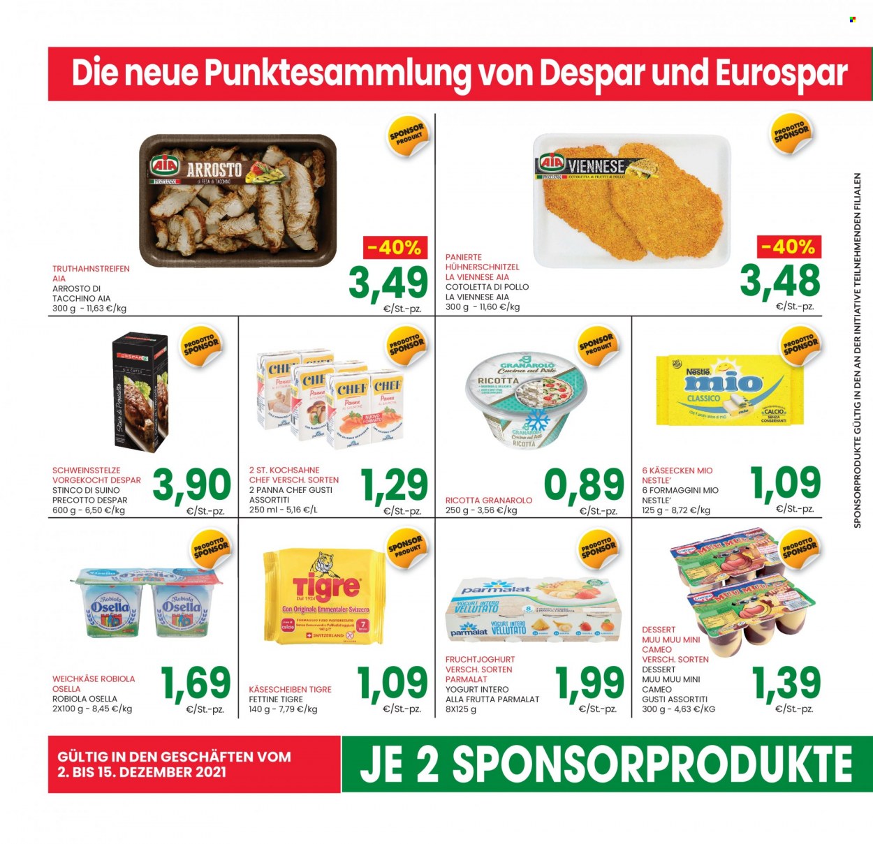 Leták Despar - 2.12.2021 - 15.12.2021. Strana 4