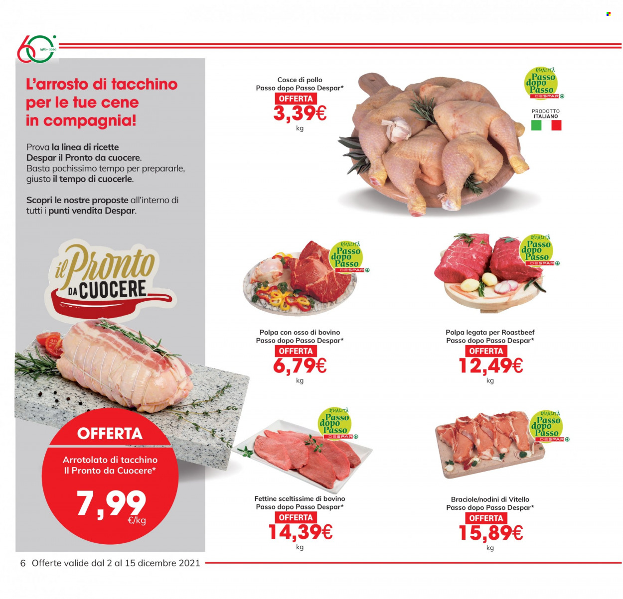 Volantino Eurospar - 2/12/2021 - 15/12/2021. Pagina 6