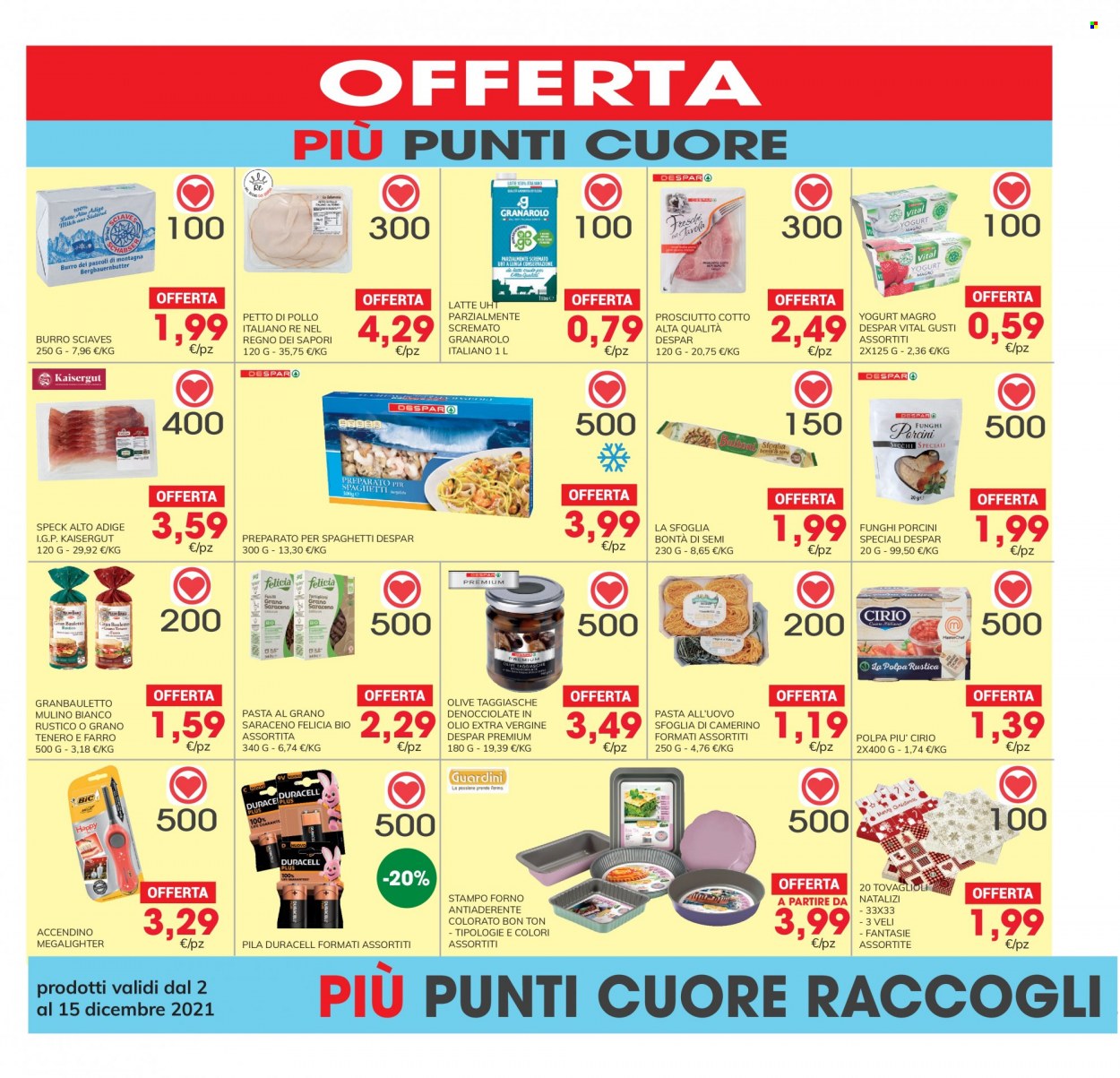Volantino Eurospar - 2/12/2021 - 15/12/2021. Pagina 30