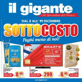 Volantino Il Gigante - 2/12/2021 - 15/12/2021.