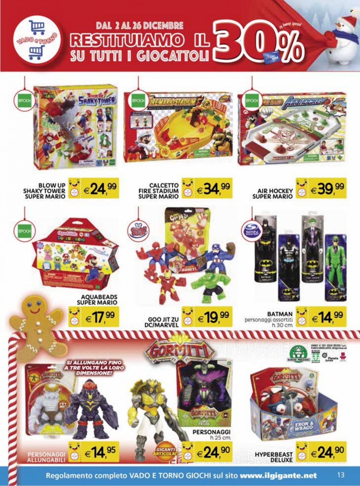 Volantino Il Gigante - 2/12/2021 - 26/12/2021. Pagina 13