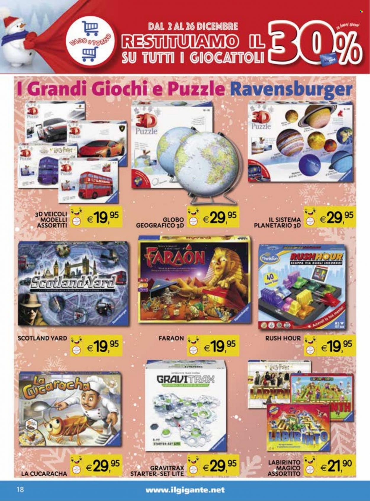 Volantino Il Gigante - 2/12/2021 - 26/12/2021. Pagina 18