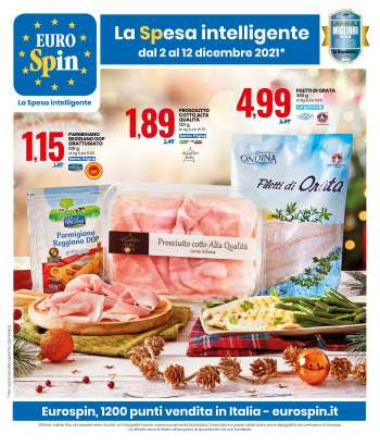 Volantino EuroSpin - 2/12/2021 - 12/12/2021.