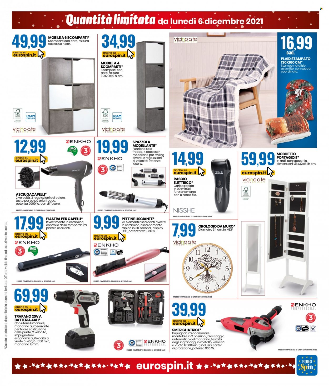 Volantino EuroSpin - 2/12/2021 - 12/12/2021. Pagina 21